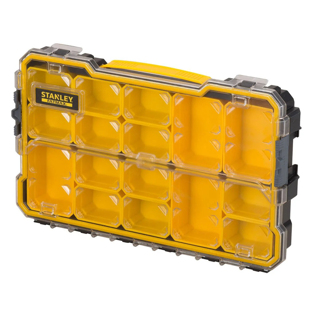 Stanley Fatmax Pro 2/3 Shallow Organiser - 16 Removable Cups - 270mm x 70mm x 440mm