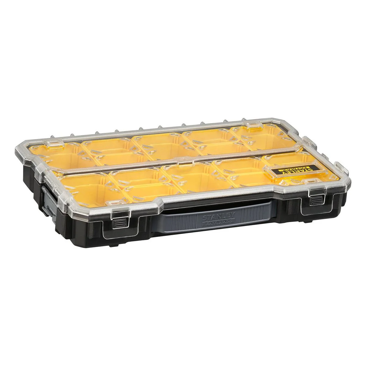 Stanley Fatmax Pro 2/3 Shallow Organiser - 16 Removable Cups - 270mm x 70mm x 440mm - Image 3