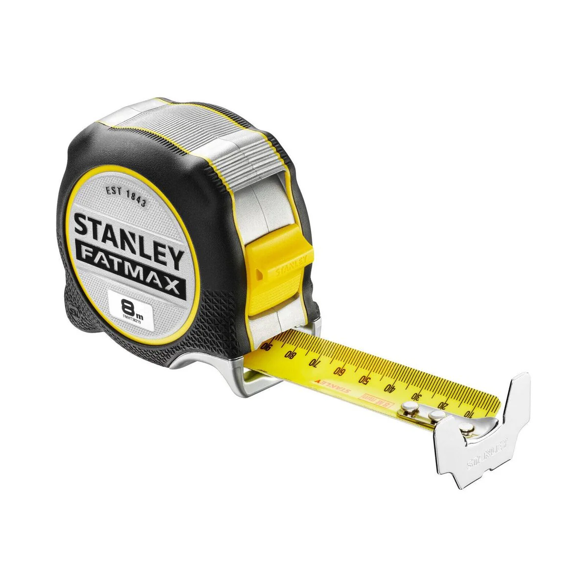 Stanley Fatmax Xtreme Tape Measure 8m - Durable - Integrated Finger Brake - Double-Sided Print - Image 2
