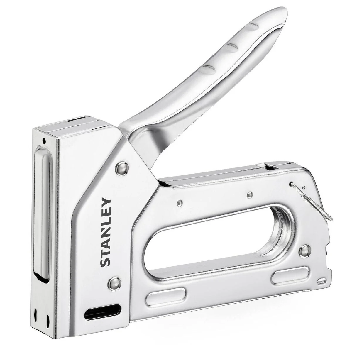 Stanley Heavy Duty Steel Staple Gun - 200mm x 40mm x 270mm - Anti-Jam Mechanism