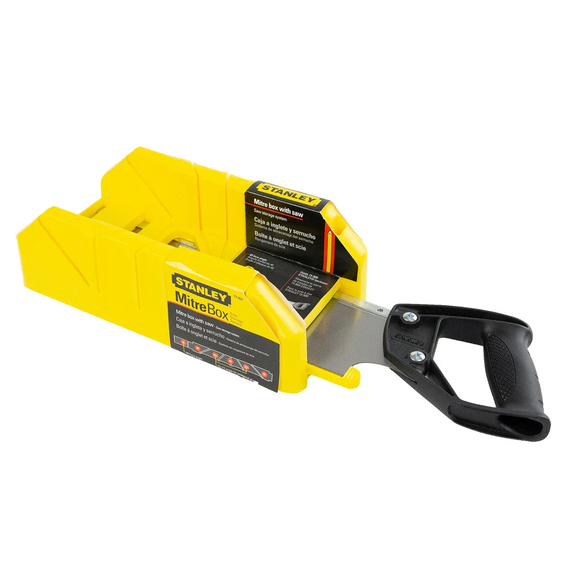 Stanley Mitre Box - 12in - Saw Storage - Open Interior - Image 3