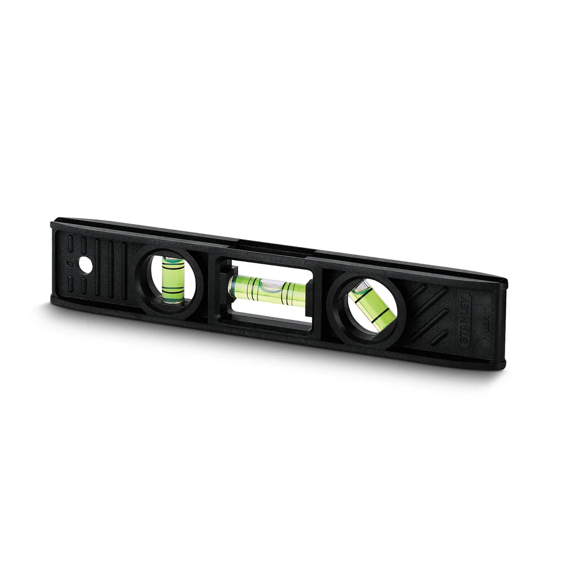 Stanley Plastic Torpedo Level - 200mm - ABS - Lightweight Design