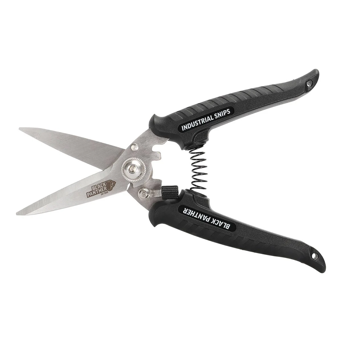 Sterling 200mm Black Panther Industrial Snips - Stainless Steel - Ergonomic - Image 3