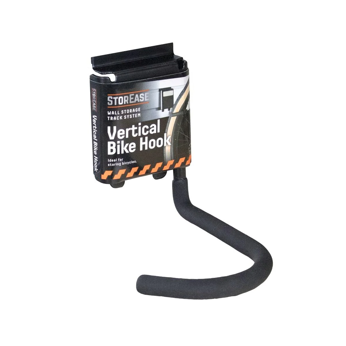 Storease Bike Hook - 80mm x 145mm - Powder-coated Steel - Indoor Use