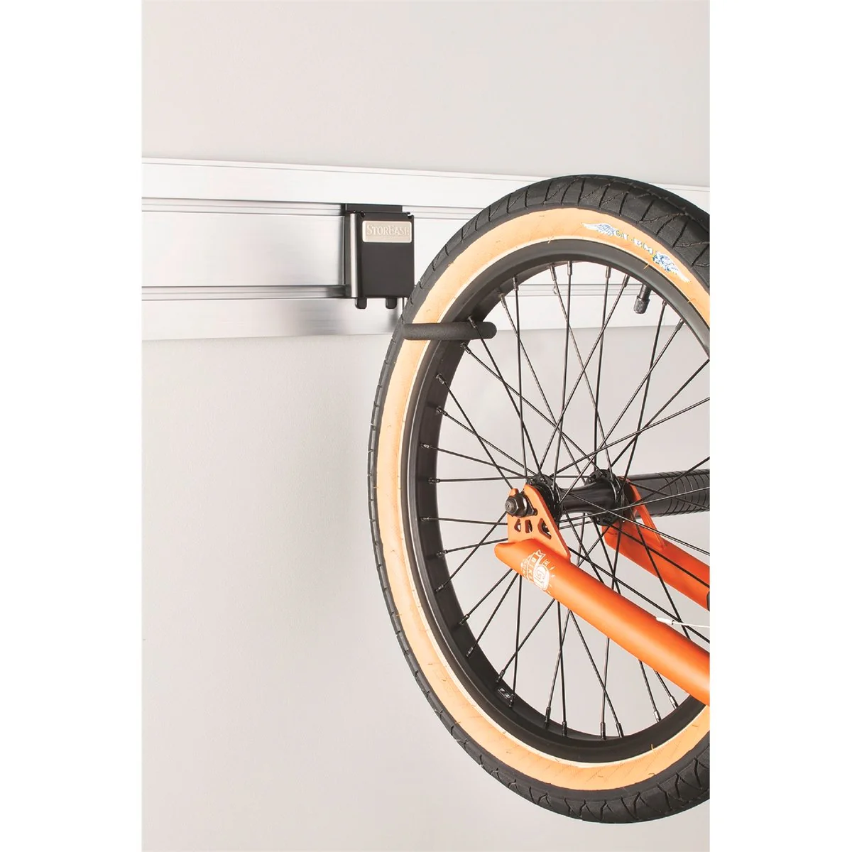 Storease Bike Hook - 80mm x 145mm - Powder-coated Steel - Indoor Use - Image 2
