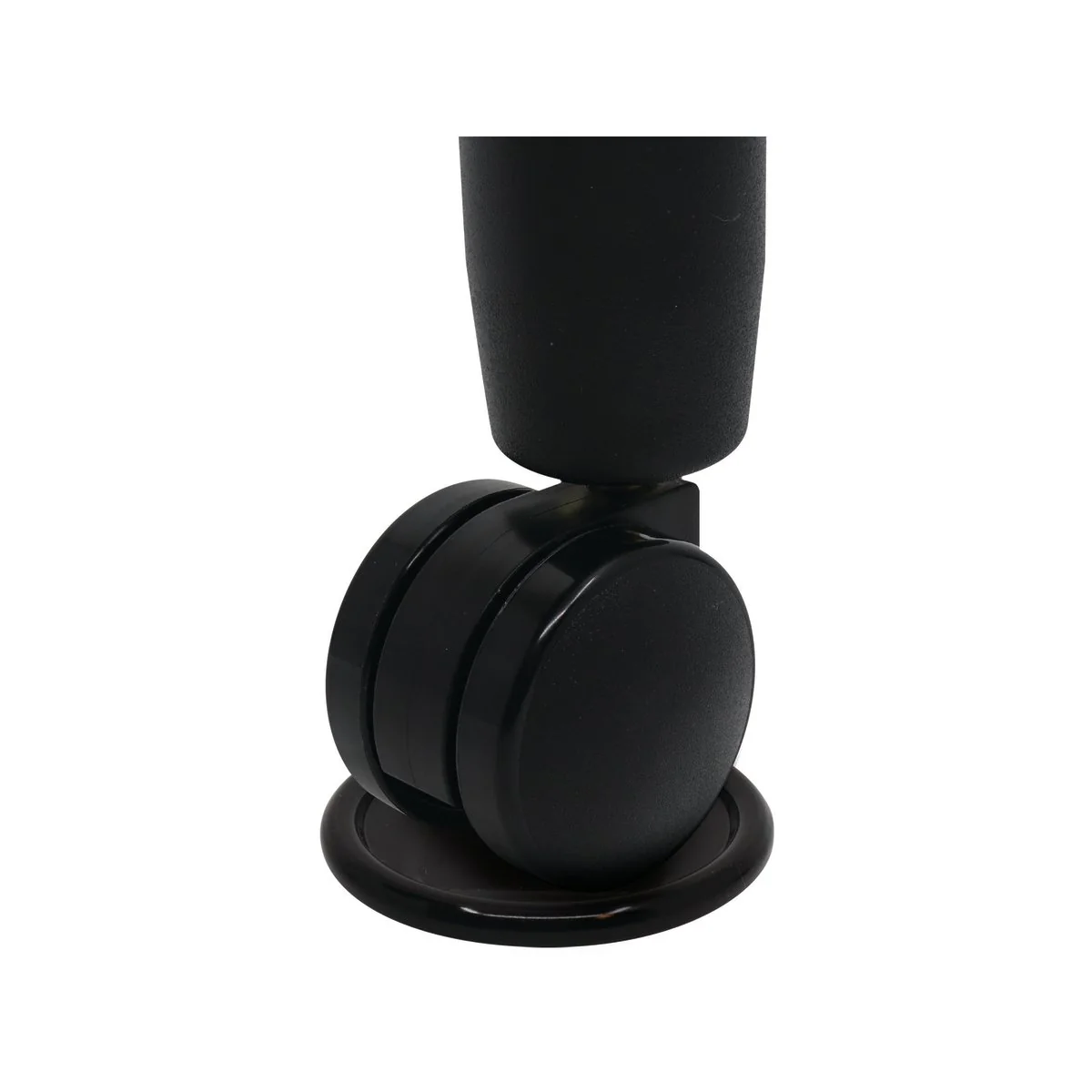 Surface Gard 72mm Brown Round Carpet Base Castor Cups - 4 Pack - Image 2