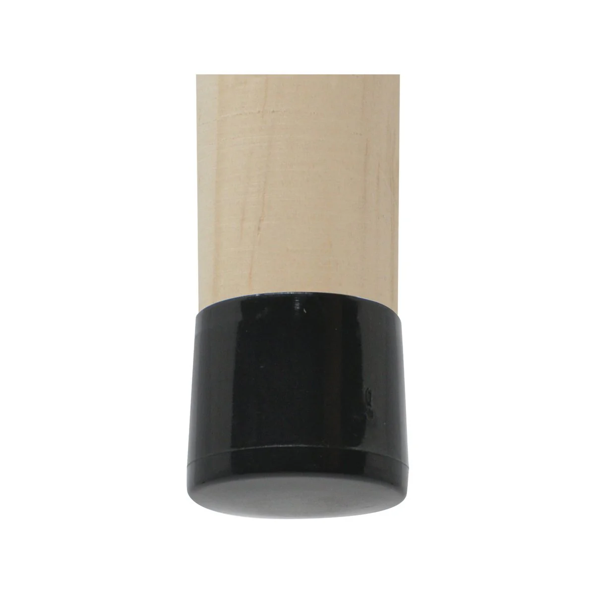 Surface Gard Black Round Plastic Chair Tips 19mm - 4 Pack - Image 2