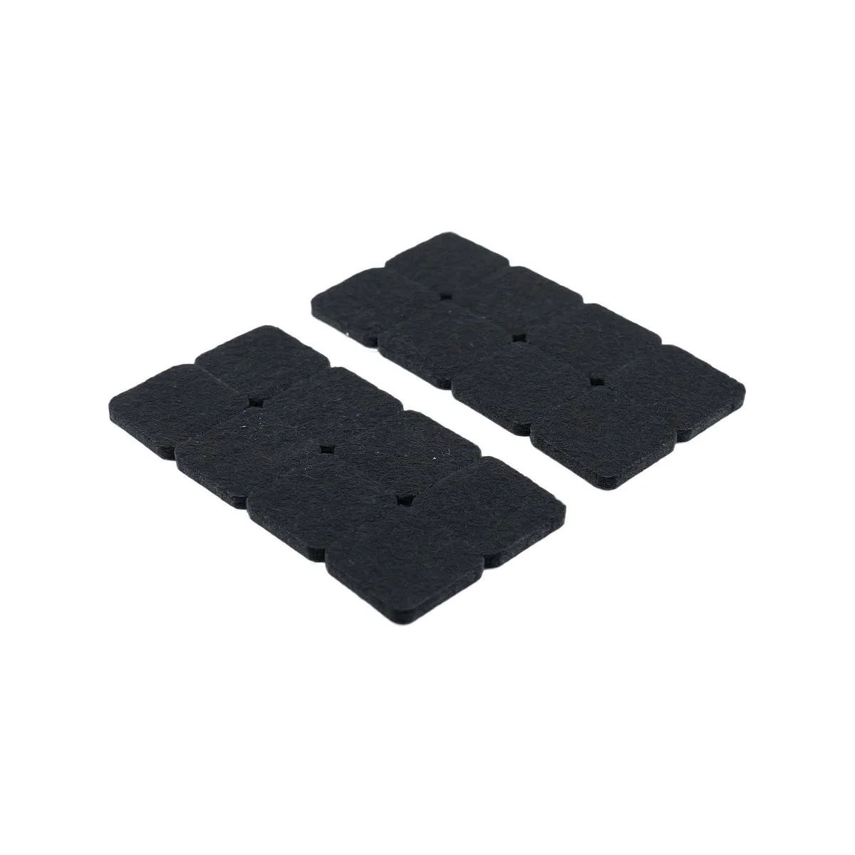 Surface Gard Floor Protection - 25 x 25mm Black Round - 16 Pack - Minimises Vibration and Noise