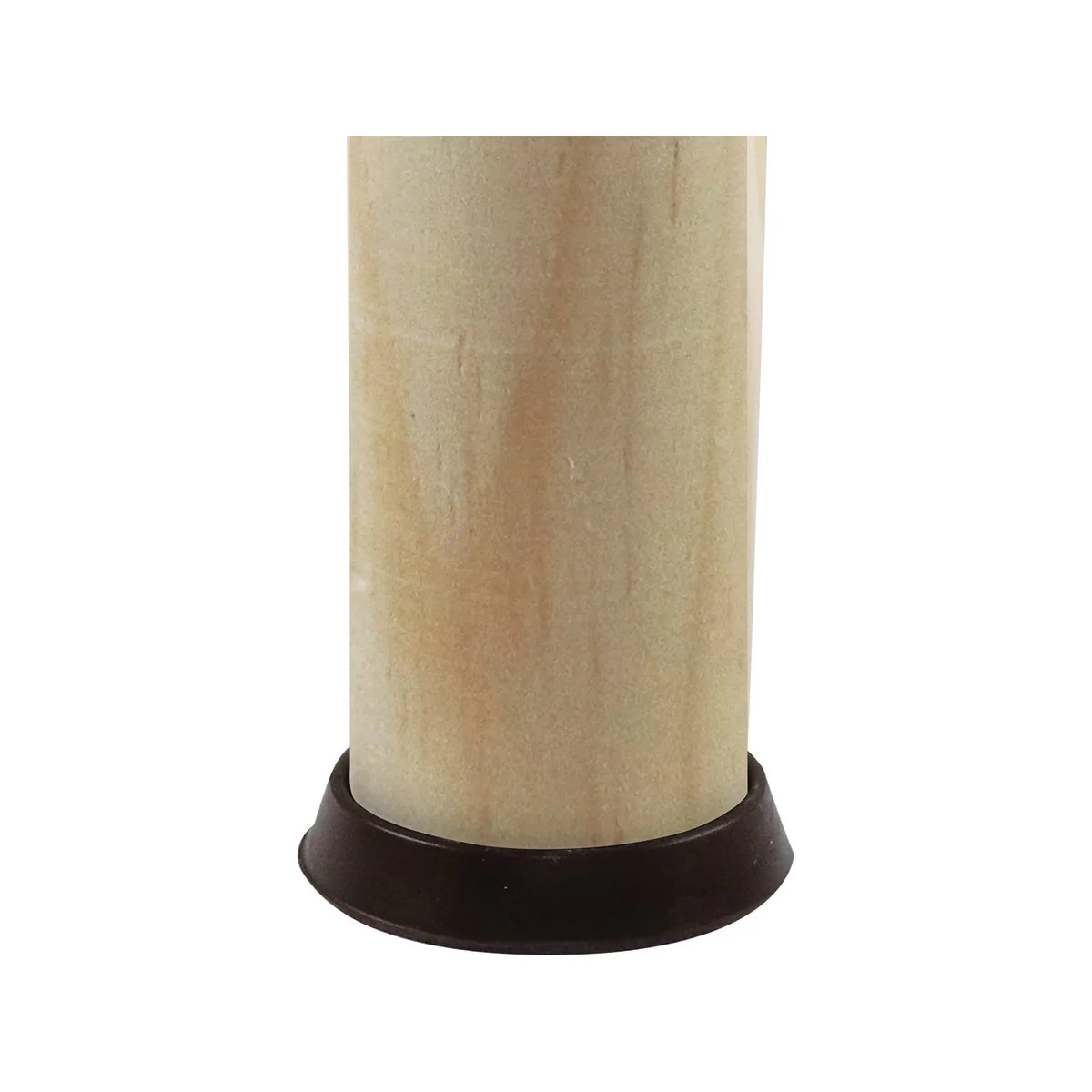 Surface Gard Round Castor Cup 4 Pack - Brown Rubber - 44mm - Image 2
