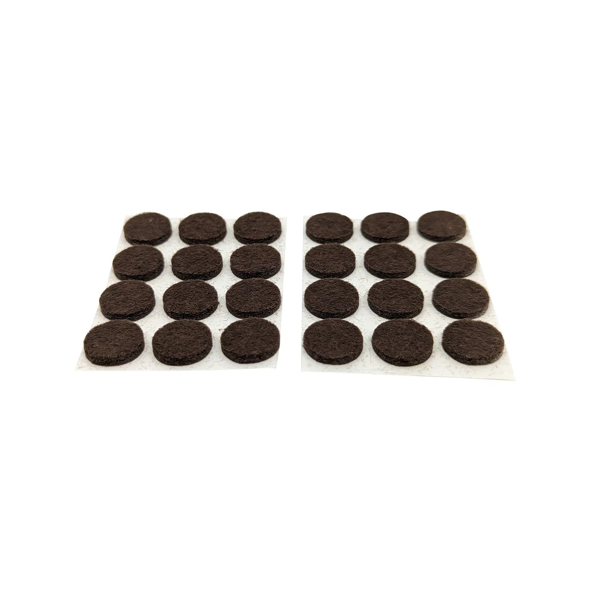 Surface Gard Round Felt Floor Protection 13mm Brown 24 Pack - Noise Reduction - Image 3