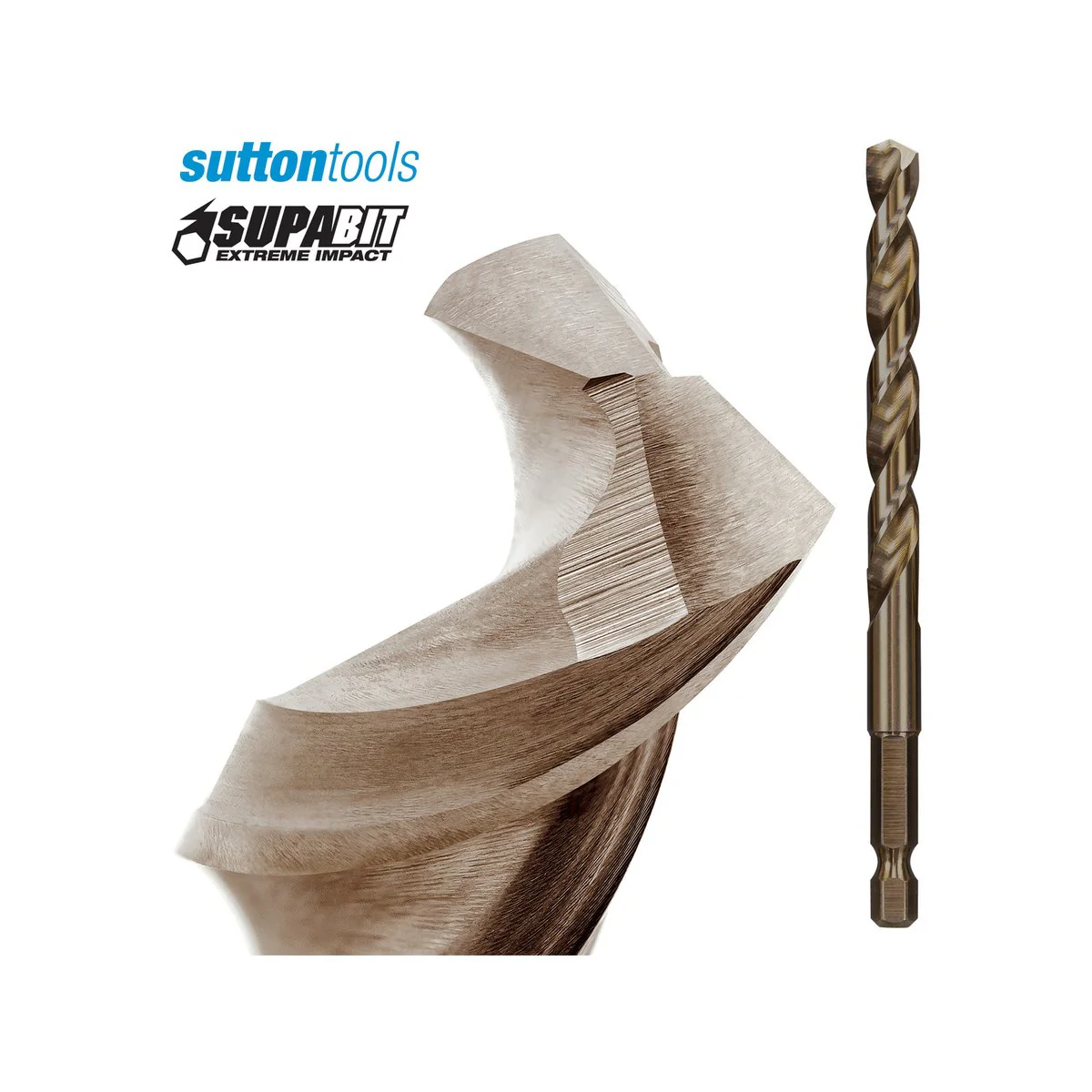 Sutton Tools Supabit Impact Drill Bit - 11mm - HSS - General Purpose - Image 2