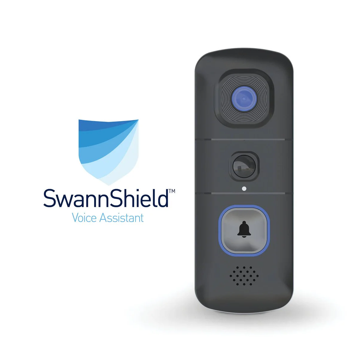 Swann Evo Wireless Video Doorbell with Chime Unit - 1.7MP HD - 140° Viewing Angle - Two-Way Audio - True Detect Sensor - Image 3