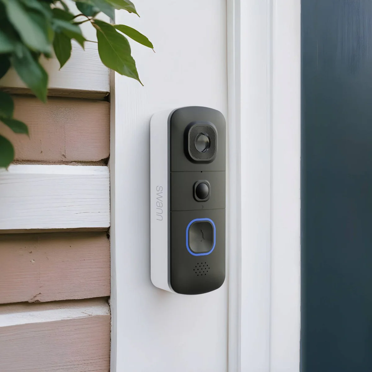 Swann Evo Wireless Video Doorbell with Chime Unit - 1.7MP HD - 140° Viewing Angle - Two-Way Audio - True Detect Sensor - Image 4