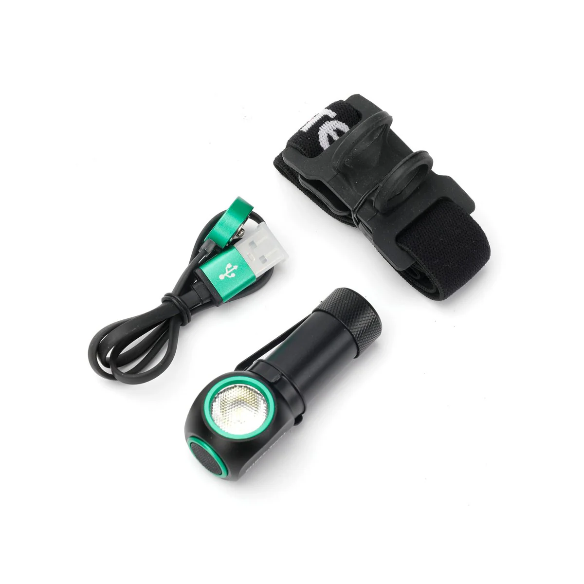 Swiss Tech 600lm Rechargeable Turbo Headlight - Compact Aluminium - 90m Beam Distance - 2 Hours Operation - Image 3