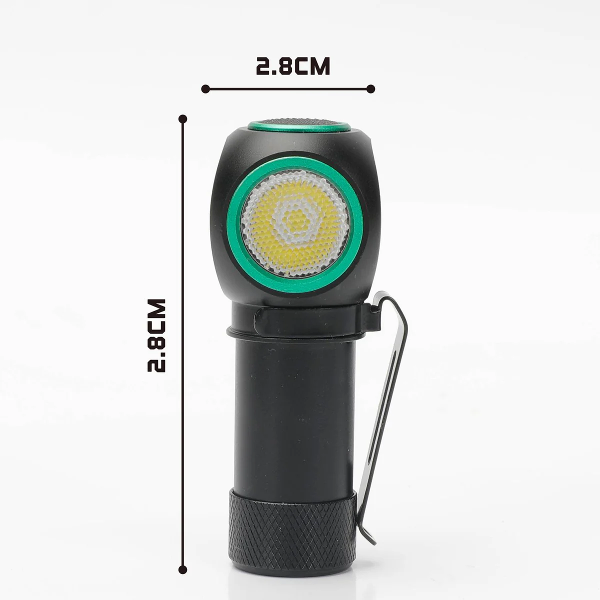 Swiss Tech 600lm Rechargeable Turbo Headlight - Compact Aluminium - 90m Beam Distance - 2 Hours Operation - Image 4