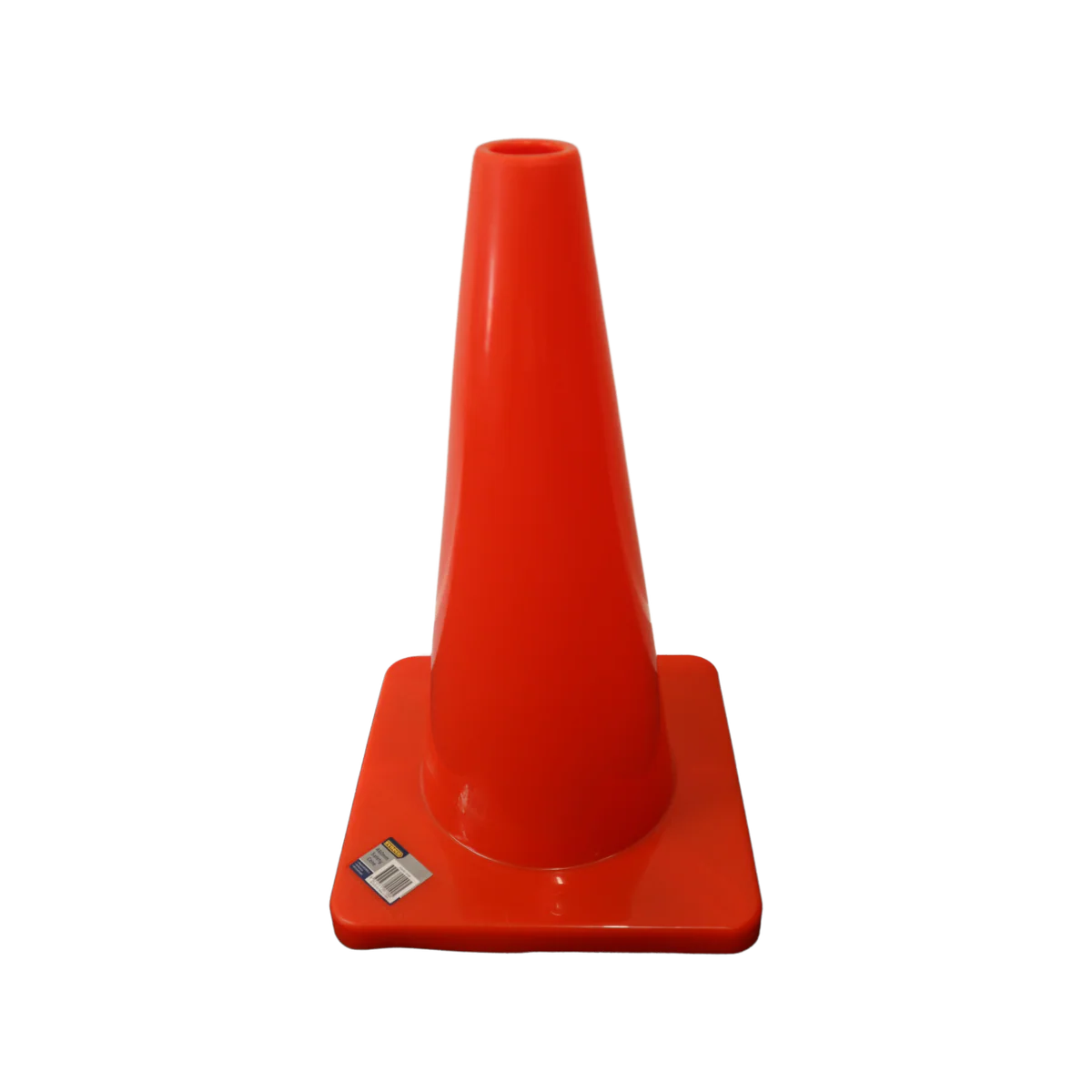 Syneco 460mm PVC Safety Cone - High-Visibility Orange - Lightweight - UV Stabilised