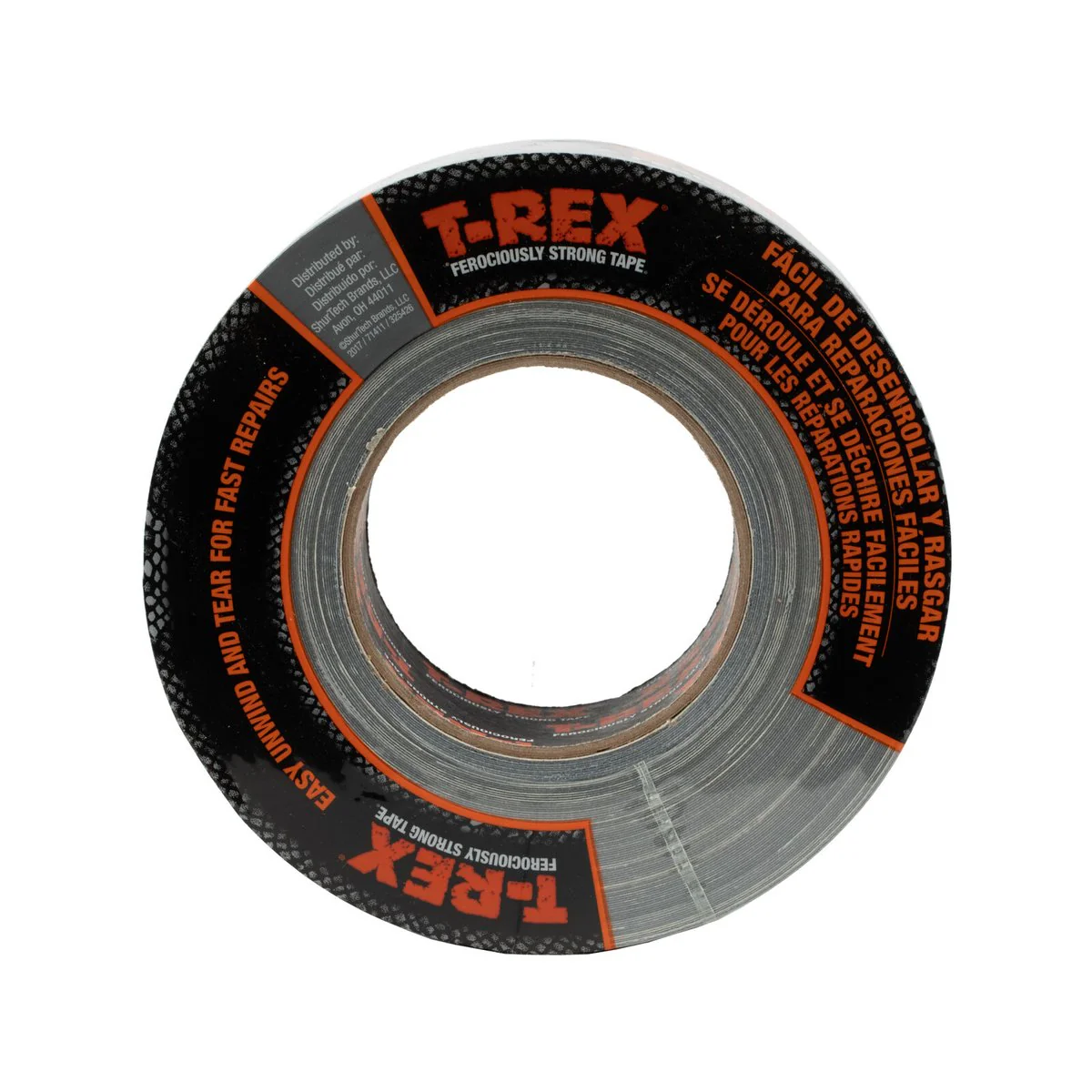 T Rex Tape Duct Tape 48mm x 27.4m Gunmetal Gray - Heavy-Duty Adhesion - Image 3