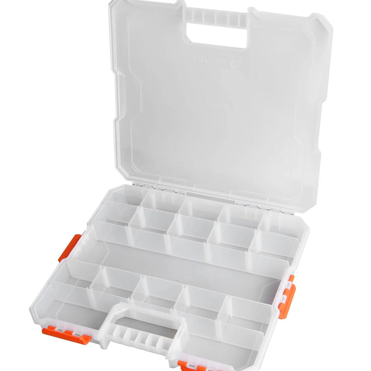 Tactix 18 Compartment Storage Box - 330mm x 53mm x 362mm - Customisable Dividers - Image 2