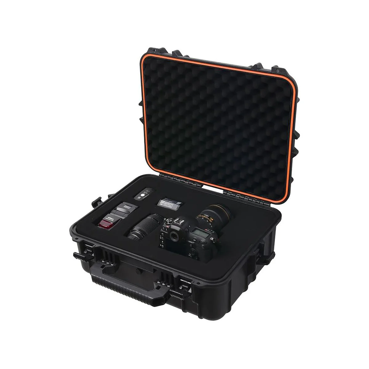 Tactix Black Extra Large Tough Case - 482mm x 370mm x 190mm - Water Resistant - Image 2