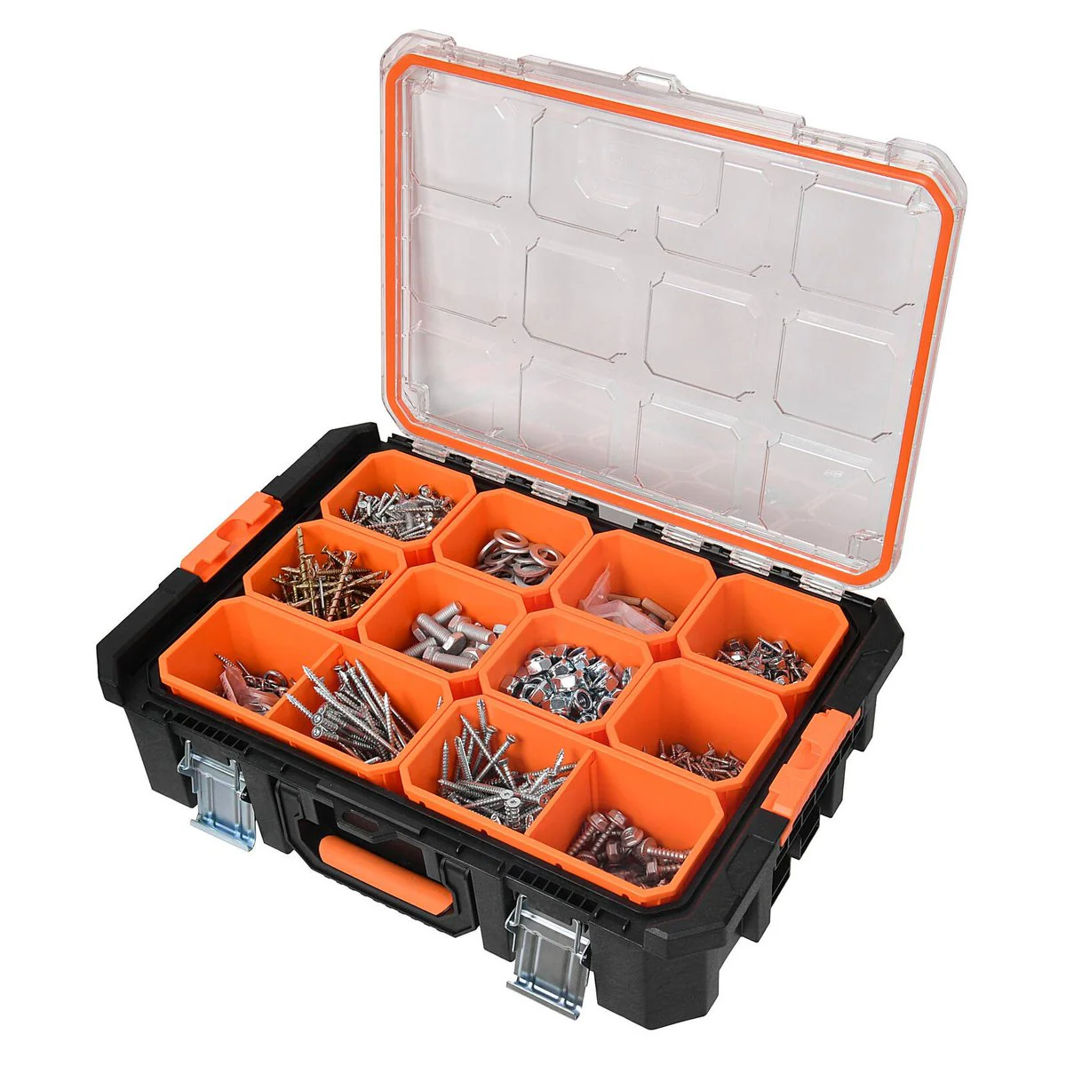 Tactix Modular Heavy Duty Tool Organiser - 528mm x 129mm x 368mm - Durable Storage - Image 2