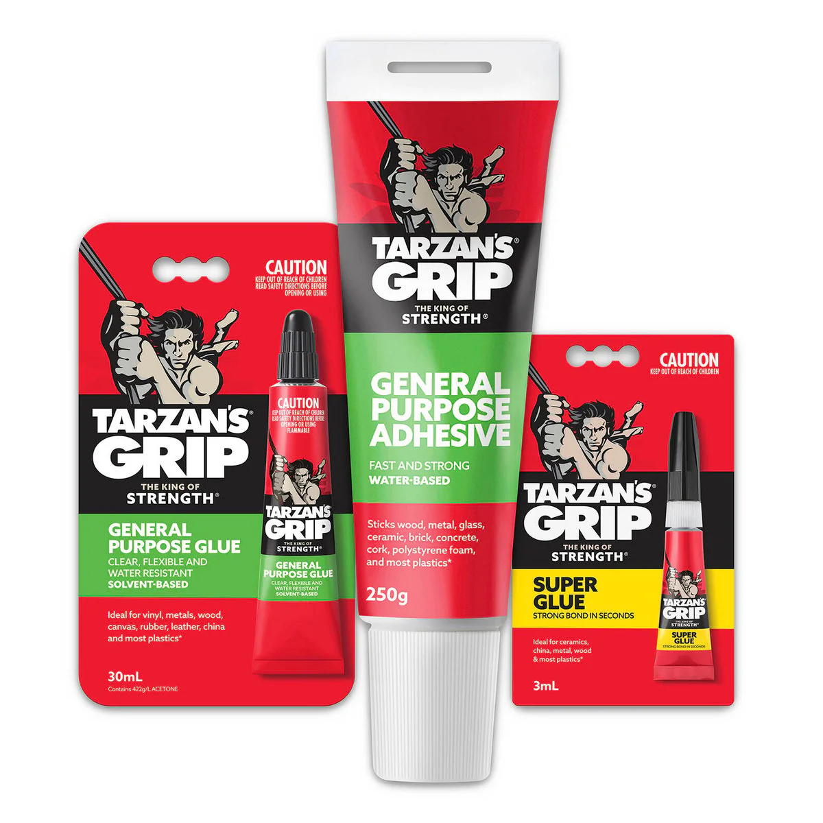 Tarzan S Grip Super Glue 3ml - Fast-Setting Multi-Purpose Adhesive - Image 4