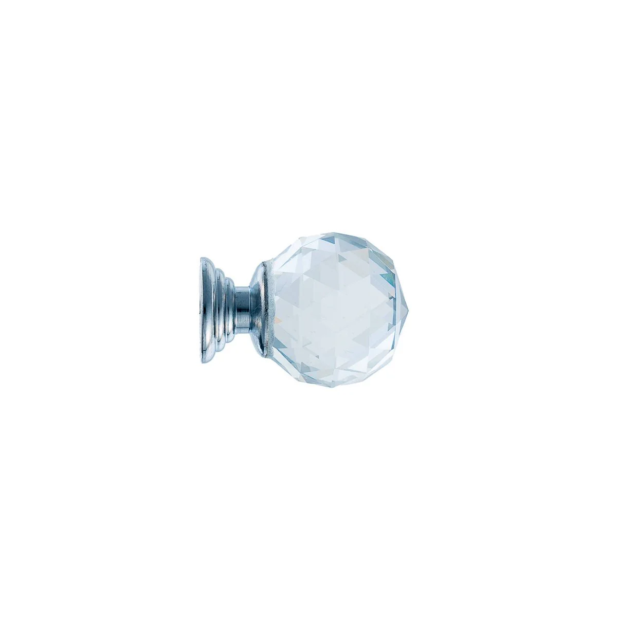 Taskmaster Crystal Cabinet Knob Pack of 4 - 25mm - Durable Steel - Image 3