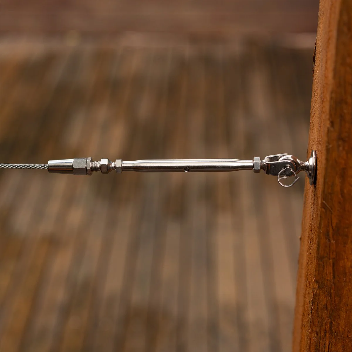 Taskmaster 316 Stainless Steel Swageless Timber Lag Screw Balustrading Kit - 94mm x 210mm - Rust Resistant - Easy Installation - Image 4
