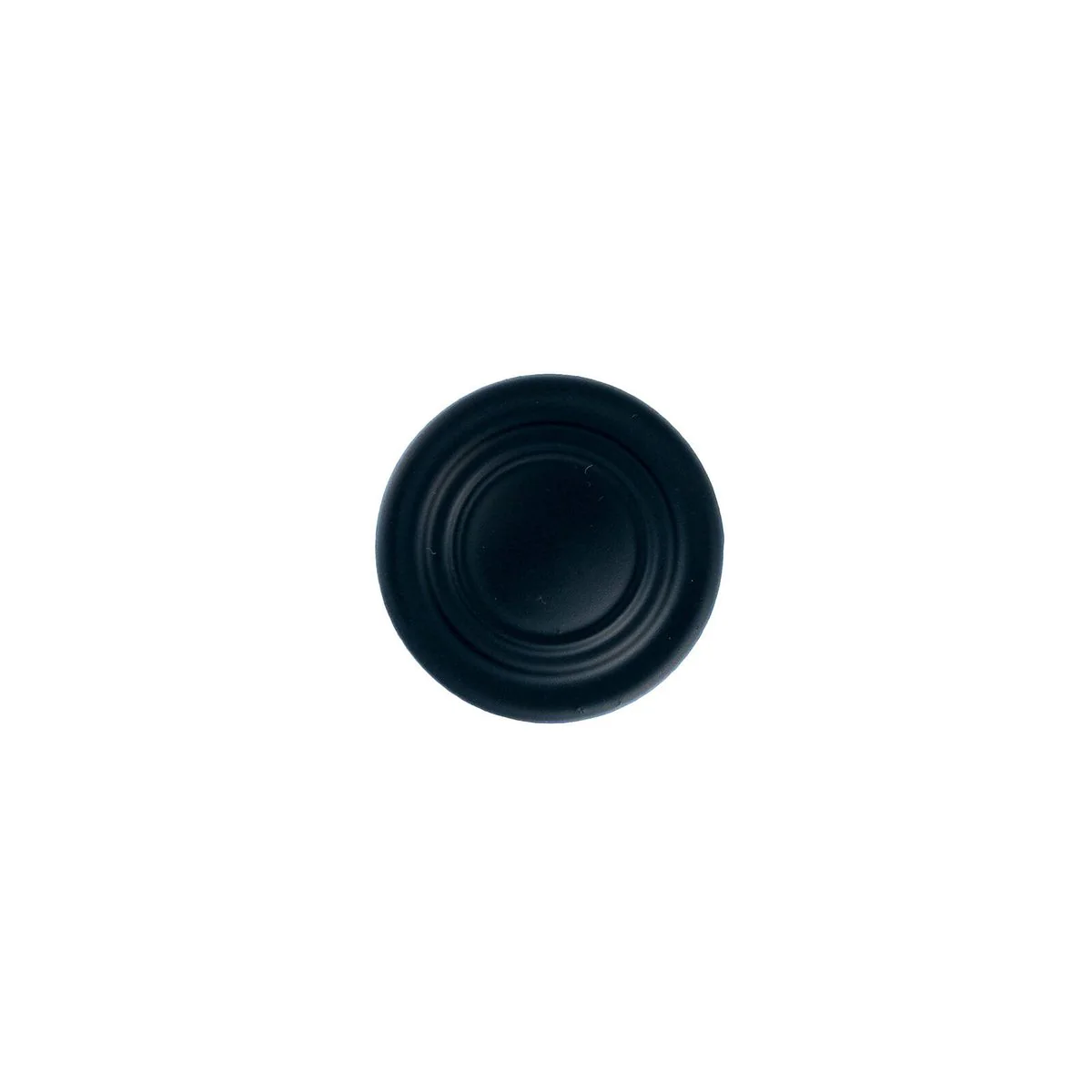 Taskmaster 34mm Matte Black Cabinet Knob - 1 Pack - Steel Construction - Image 2