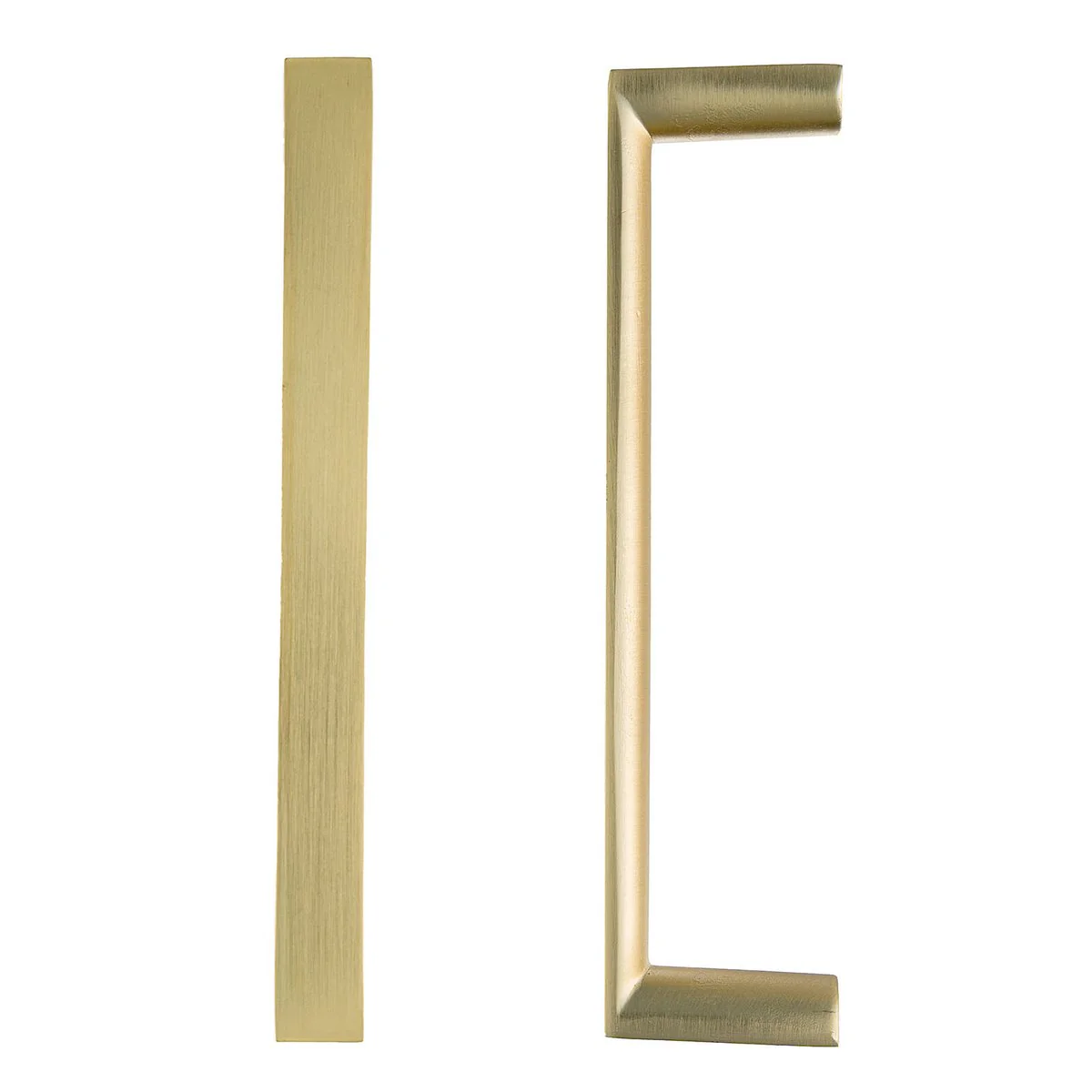 Taskmaster 96mm Brushed Brass Round Handle 10 Pack - Easy Installation - Image 2