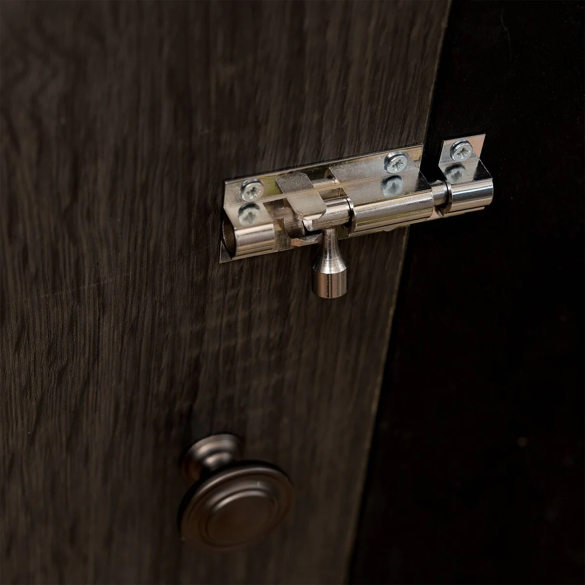 Taskmaster 50mm Chrome Plated Barrel Bolt - Solid Brass Security Solution - Image 3