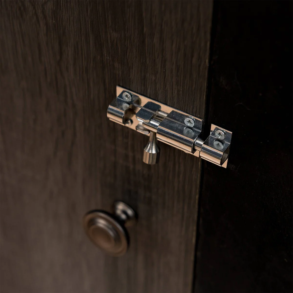 Taskmaster 50mm Chrome Plated Barrel Bolt - Solid Brass Security Solution - Image 4