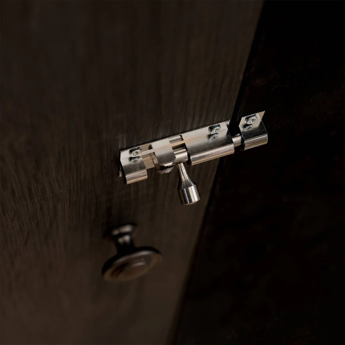 Taskmaster 50mm Chrome Plated Barrel Bolt - Solid Brass Security Solution - Image 5