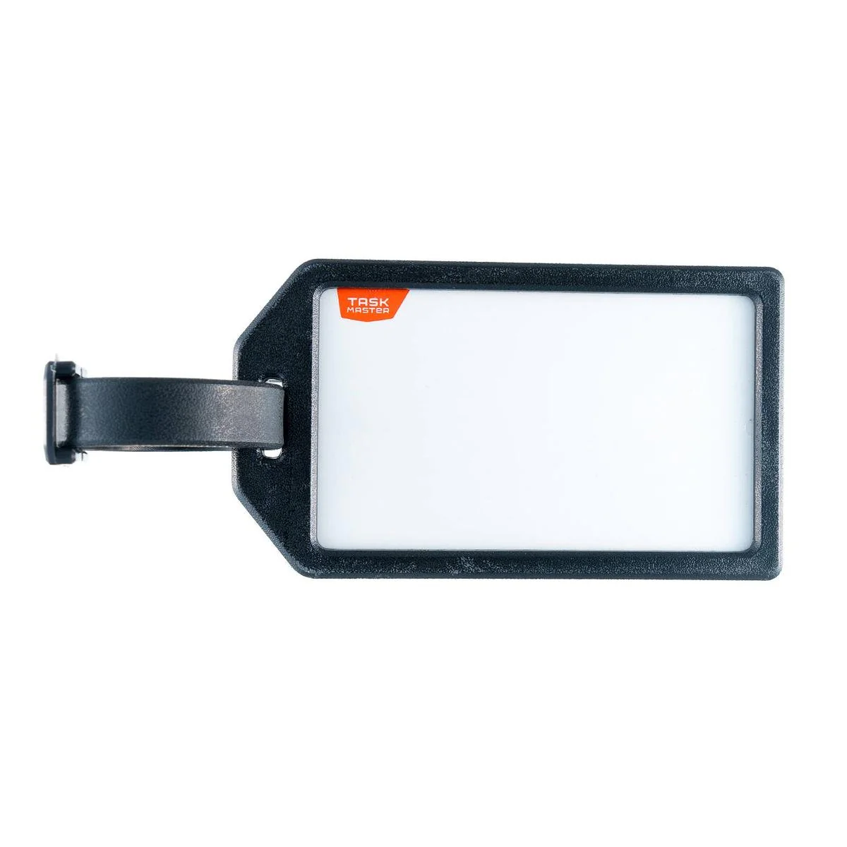 Taskmaster Executive ID Tags 2 Pack - 61 x 107mm - Black - Secure Attachment