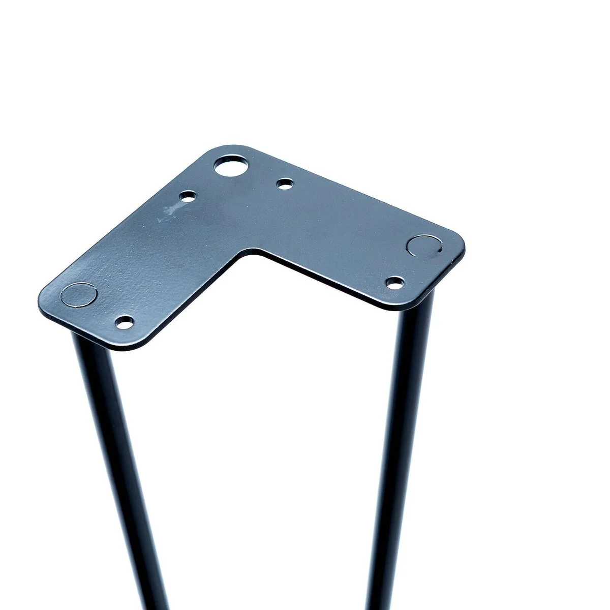 Taskmaster Hairpin Leg - 710mm x 12mm - Solid Steel - Matte Black - Image 3