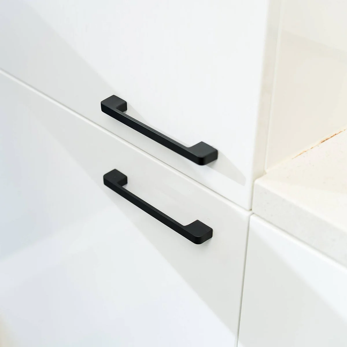 Taskmaster 160mm Matte Black Slimline Handle - 1 Pack - Aluminium - Image 2