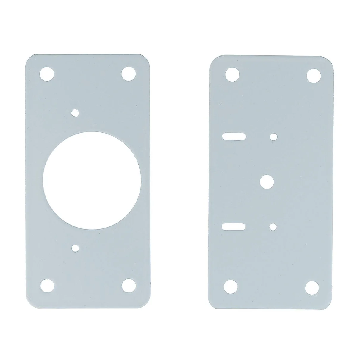 Taskmaster Hinge Repair Plate 2 Pack - 90 x 45mm - White - Easy Installation - Image 2