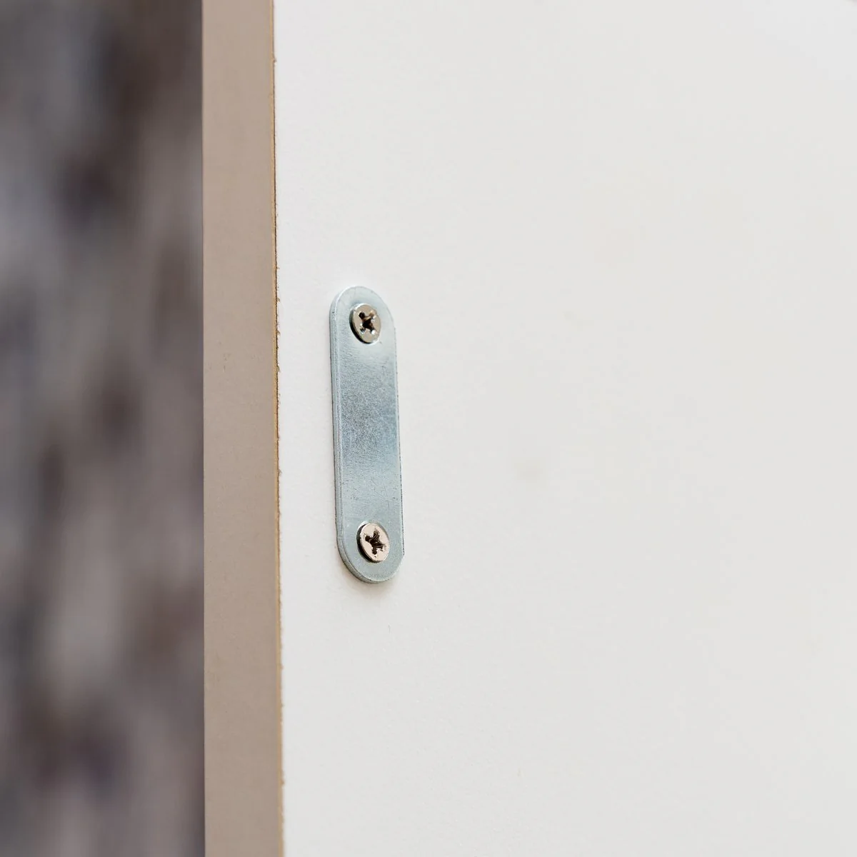 Taskmaster Magnetic Door Catch - 46mm - White - 3 Pack - Durable Plastic - Image 4