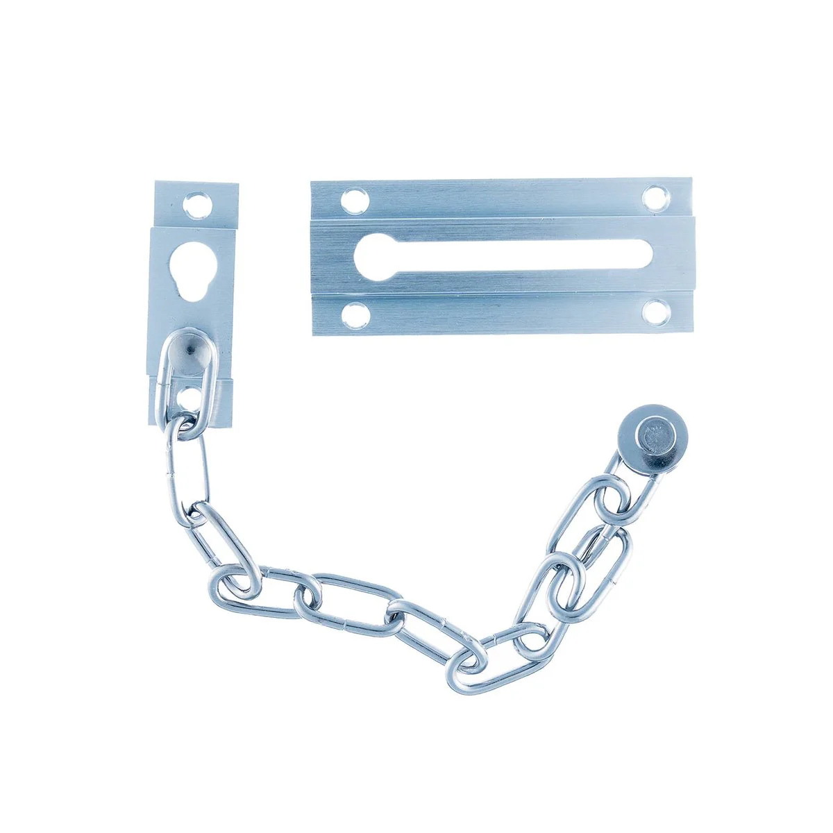 Taskmaster Security Door Chain - 32mm - Solid Brass - Satin Chrome - Image 2
