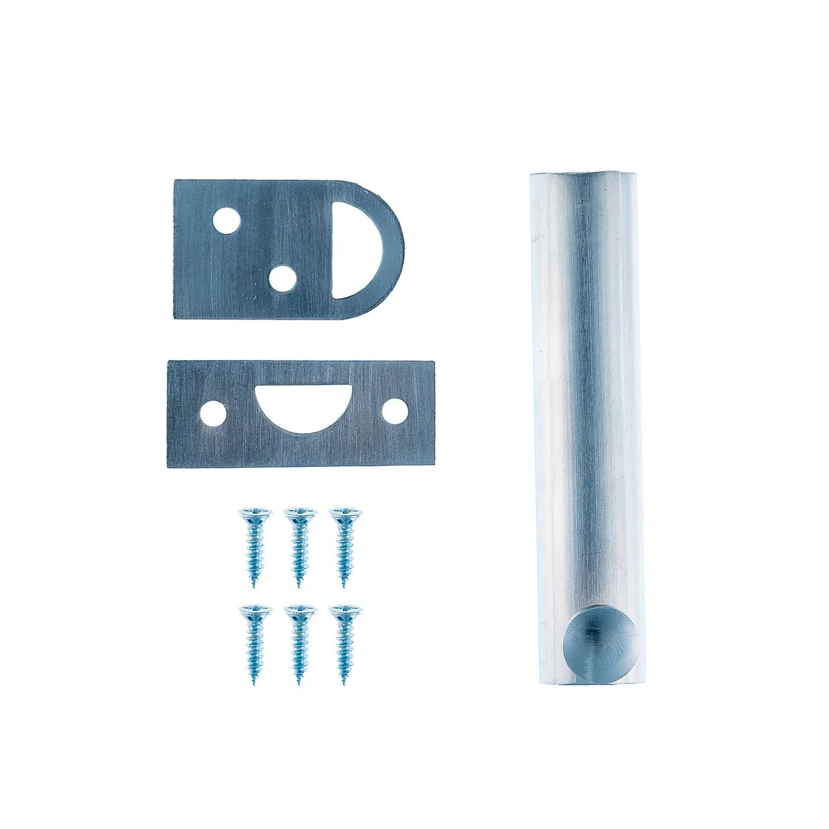 Taskmaster 75mm Satin Chrome Surface Bolt - Solid Brass - 1 Pack - Chrome - Image 2