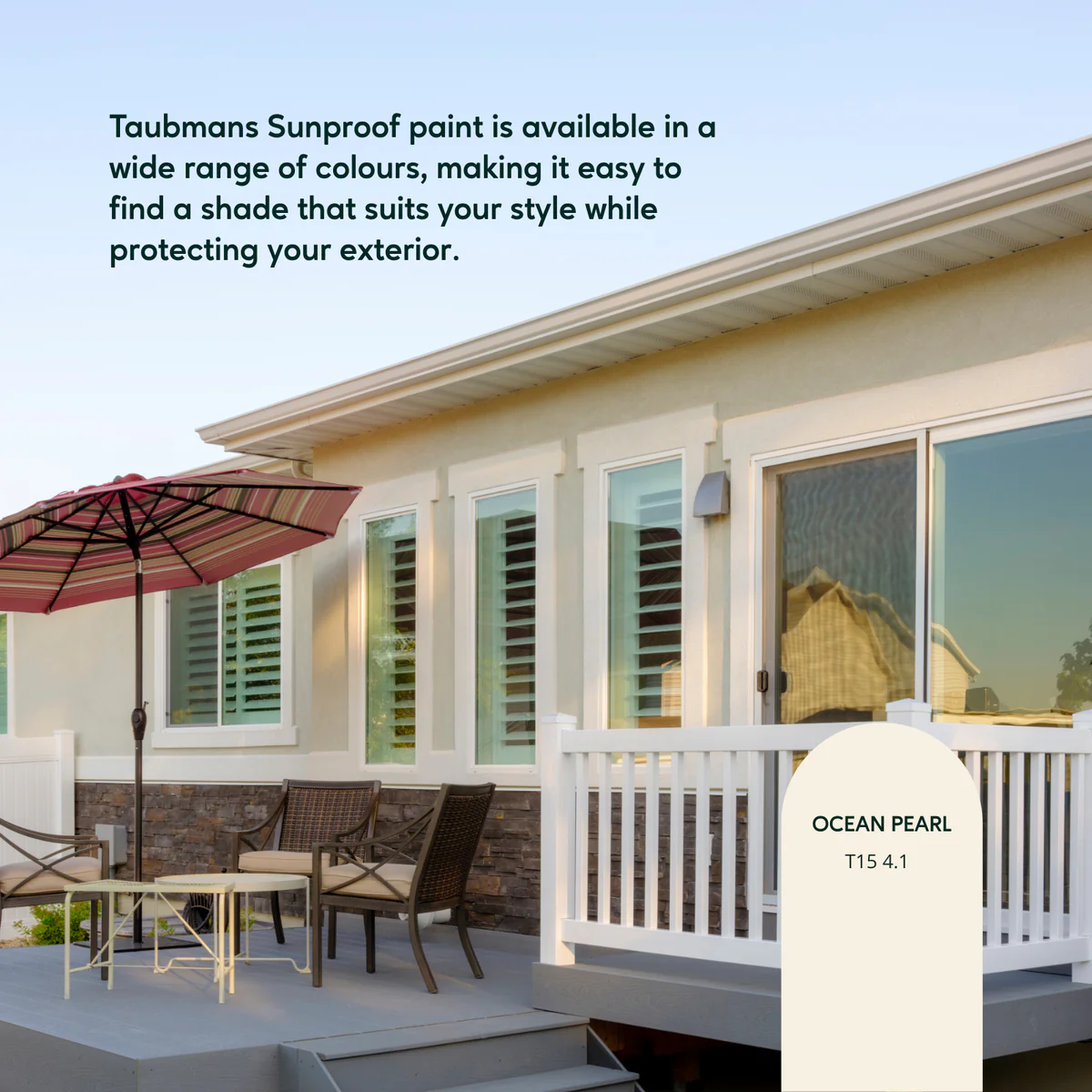 Taubmans 1L Accent Low Sheen Sunproof Exterior Paint - UV Protection - Self-Priming - Image 4
