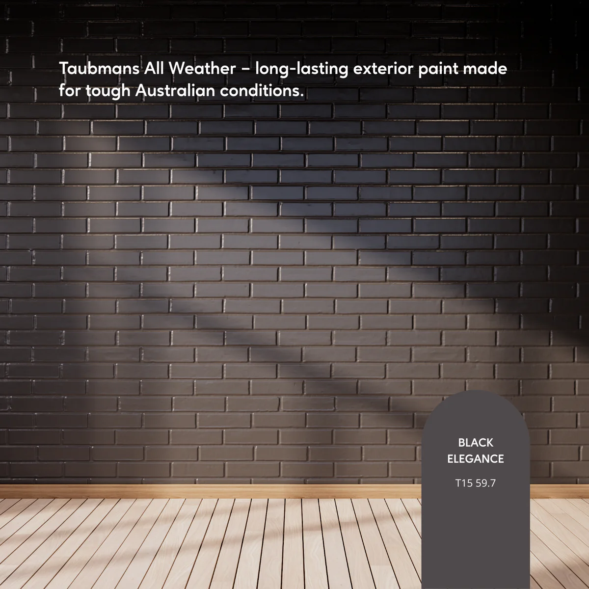 Taubmans 1L Dark Gloss All Weather Exterior Paint - Water Based Acrylic - Mould Resistant - Image 3