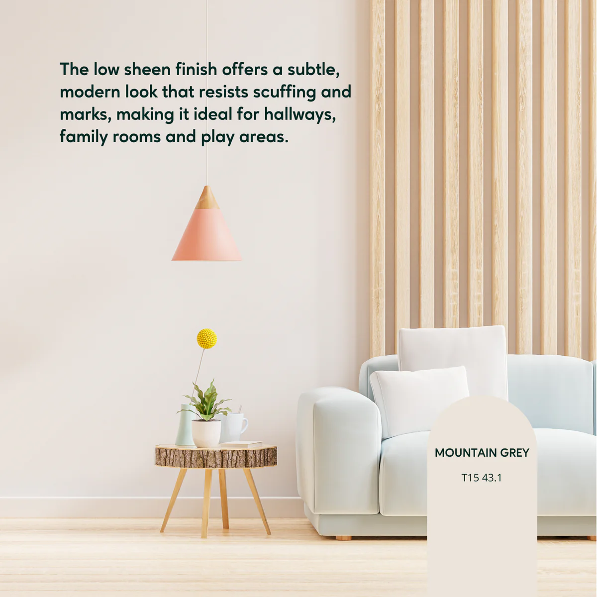 Taubmans 1L Neutral Low Sheen Endure Interior Walls Paint - Stain Resistant - Low Odour - Image 3