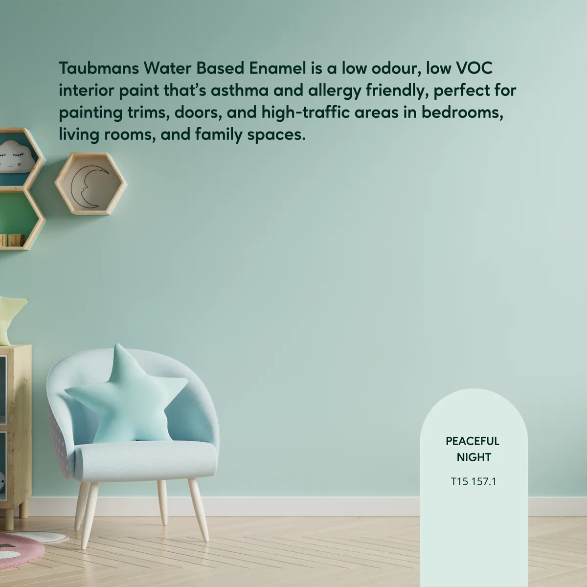 Taubmans 1L Neutral Semi Gloss Water Based Enamel Paint - Low VOC - Mould Resistant - Image 3