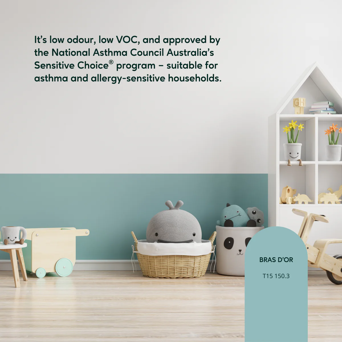 Taubmans 4L Accent Low Sheen Endure Interior Walls Paint - 4L - Stain Resistant - Low Odour - Image 4