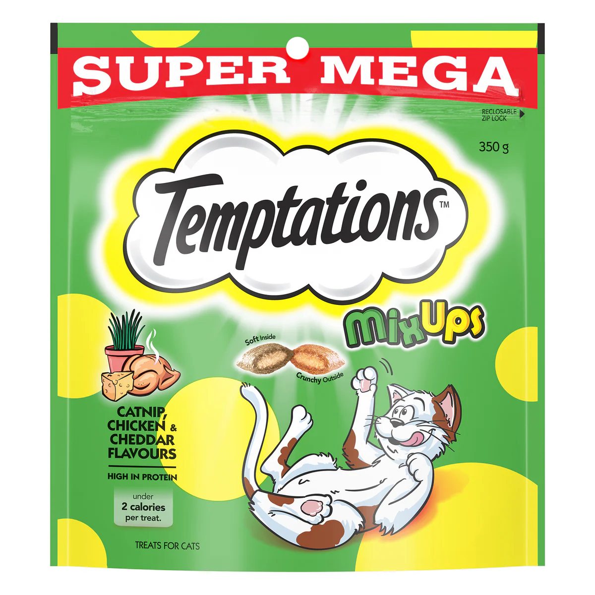 Temptations Mix Ups Cat Treats - 350g - Variety of Flavours & Textures