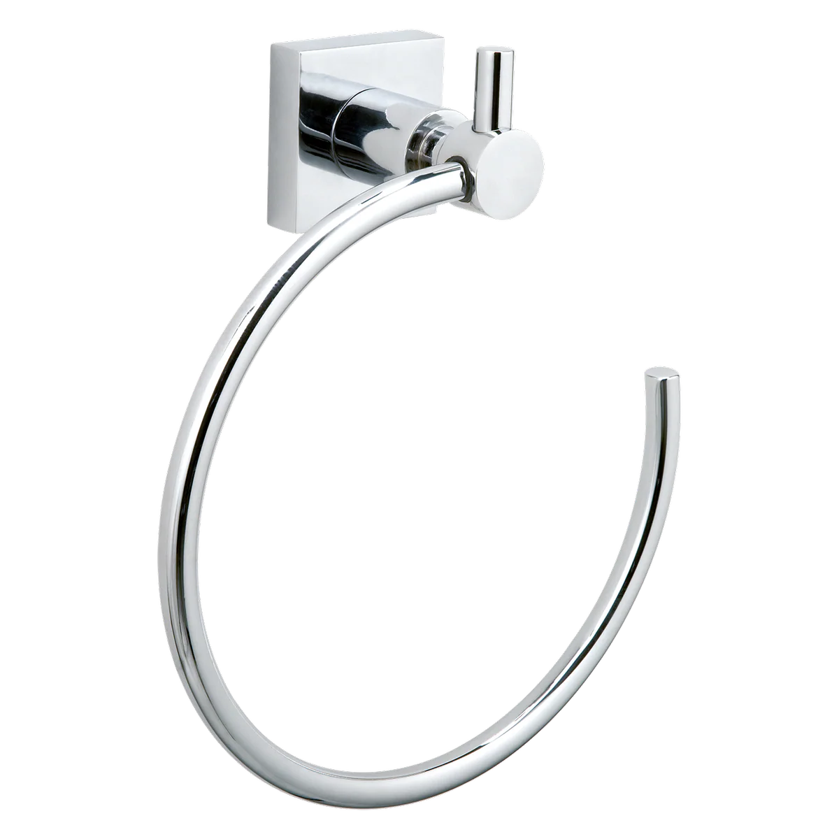 Tesa Hukk Towel Ring - Self-Adhesive - Chrome - 177mm x 200mm - Easy Installation