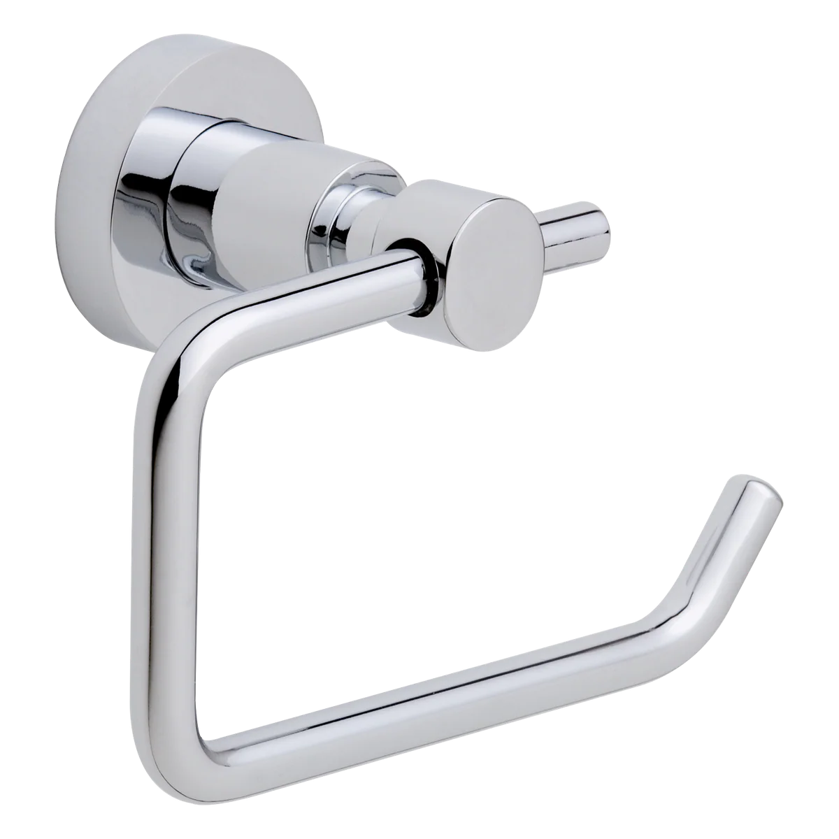 Tesa Loxx Toilet Roll Holder - Self-Adhesive - Chrome - 95mm x 150mm x 69mm