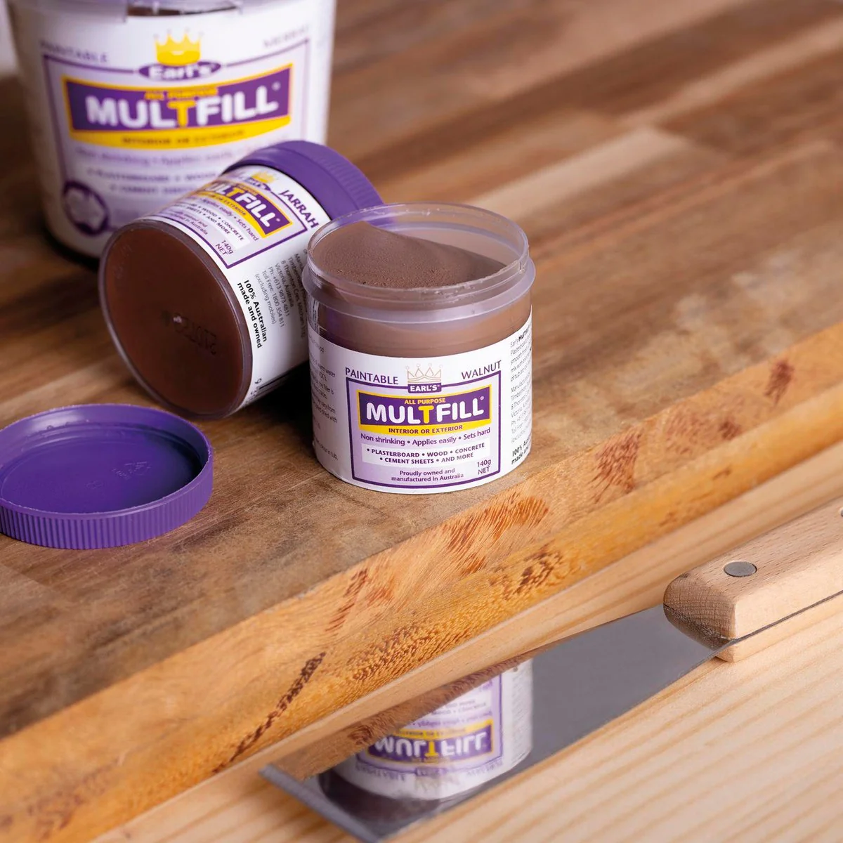 Timbermate Group Pine Earls MulTfill 140g - Fine Filler - 54mm x 52mm - Image 5