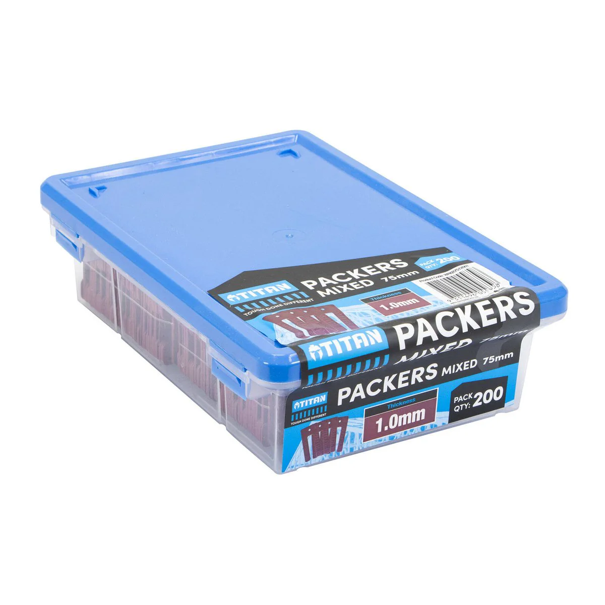Titan 1 x 75mm Red Window Packers - 200 Piece - High Strength - UV Stable - Image 3