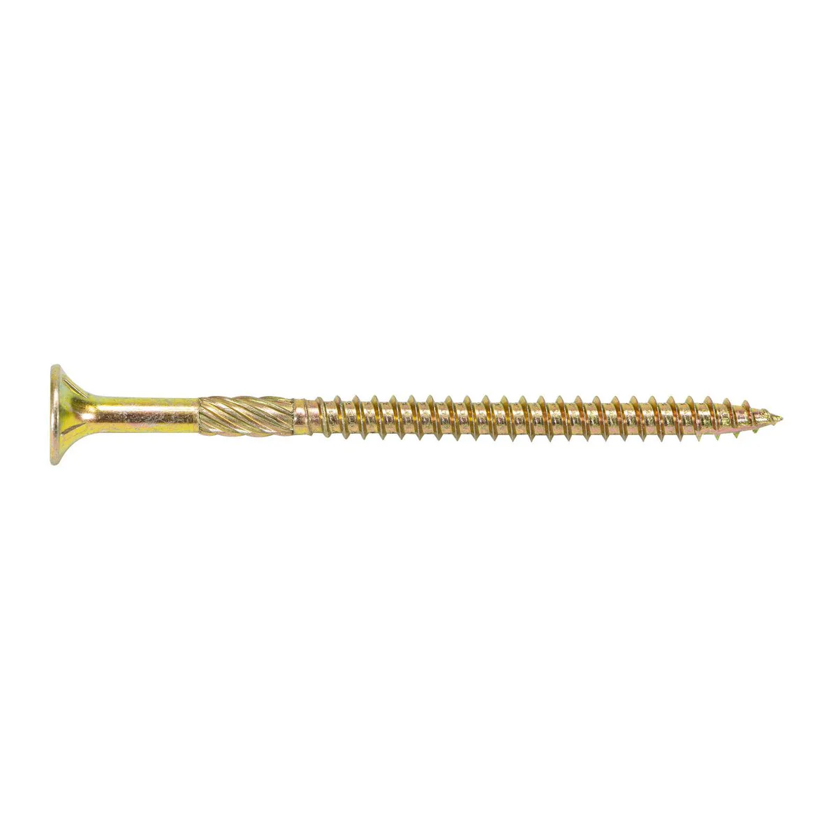Titan 14g Zinc Gold Timber Bugle Batten Screw - 100 Pack - 100mm - Corrosion-Resistant - Image 4